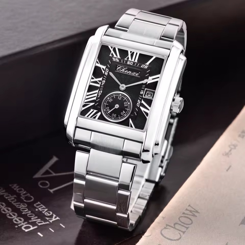 CHENXI 8216 Quartz Watches Fas - Cartier Watch Tank review and price