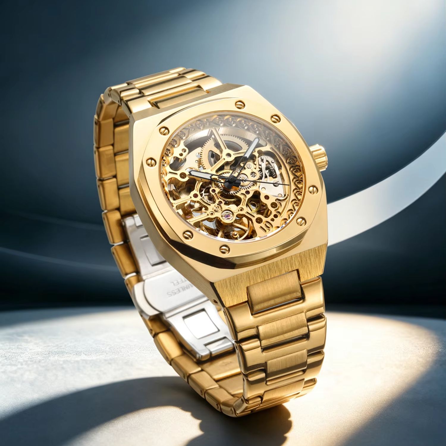 Forsining Royal Skeleton Mecha - Patek Philippe Watch Nautilus review and price