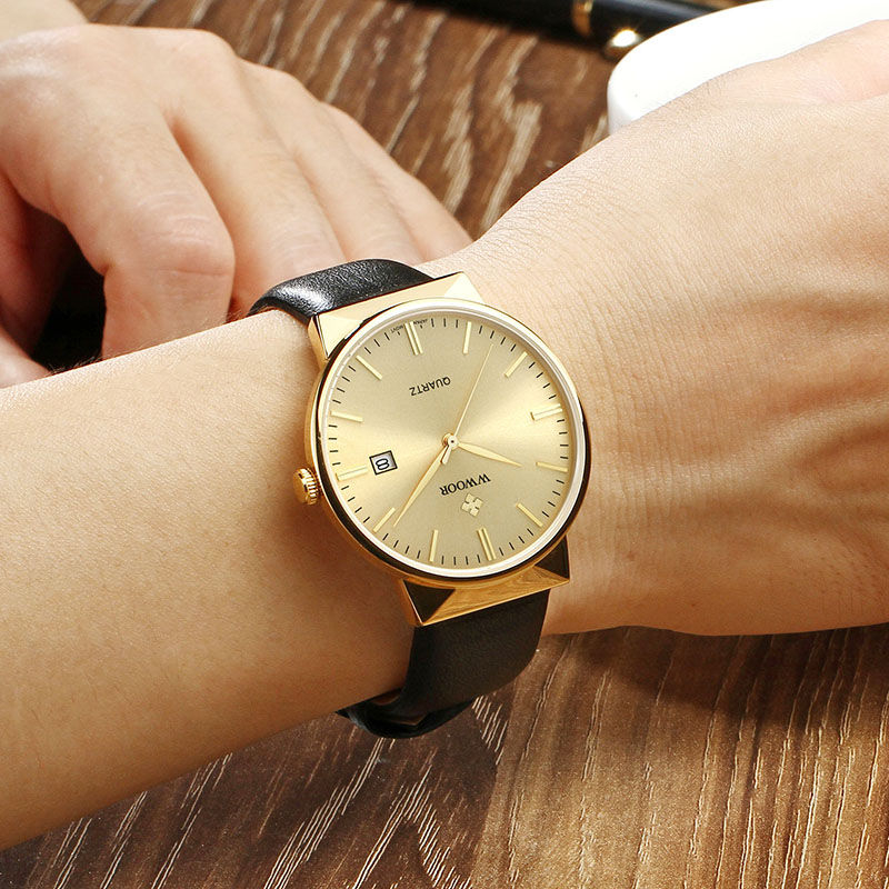 WWOOR Men's Watches Top Brand  - Cartier Watch Tank review and price
