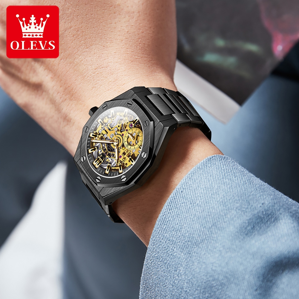 OLEVS Watches Luxury Man High  - Patek Philippe Watch Nautilus review and price